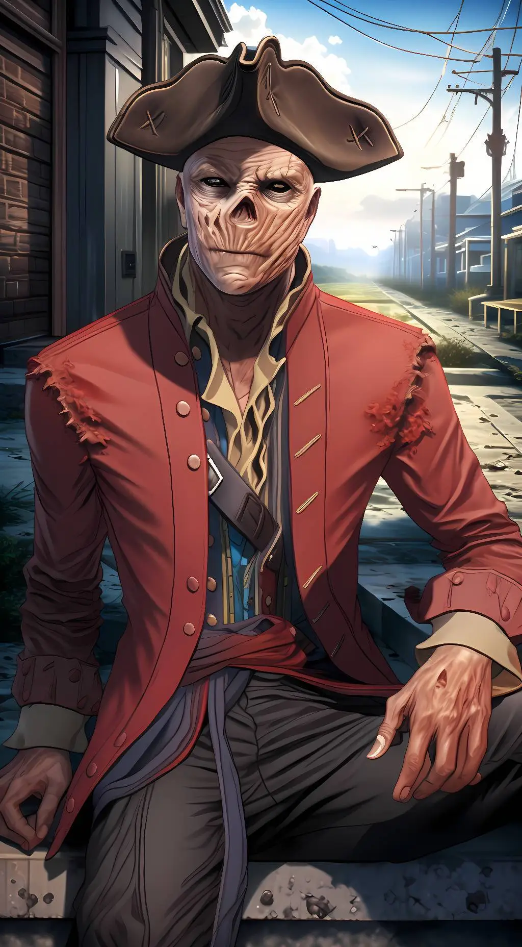 ai character: John Hancock background