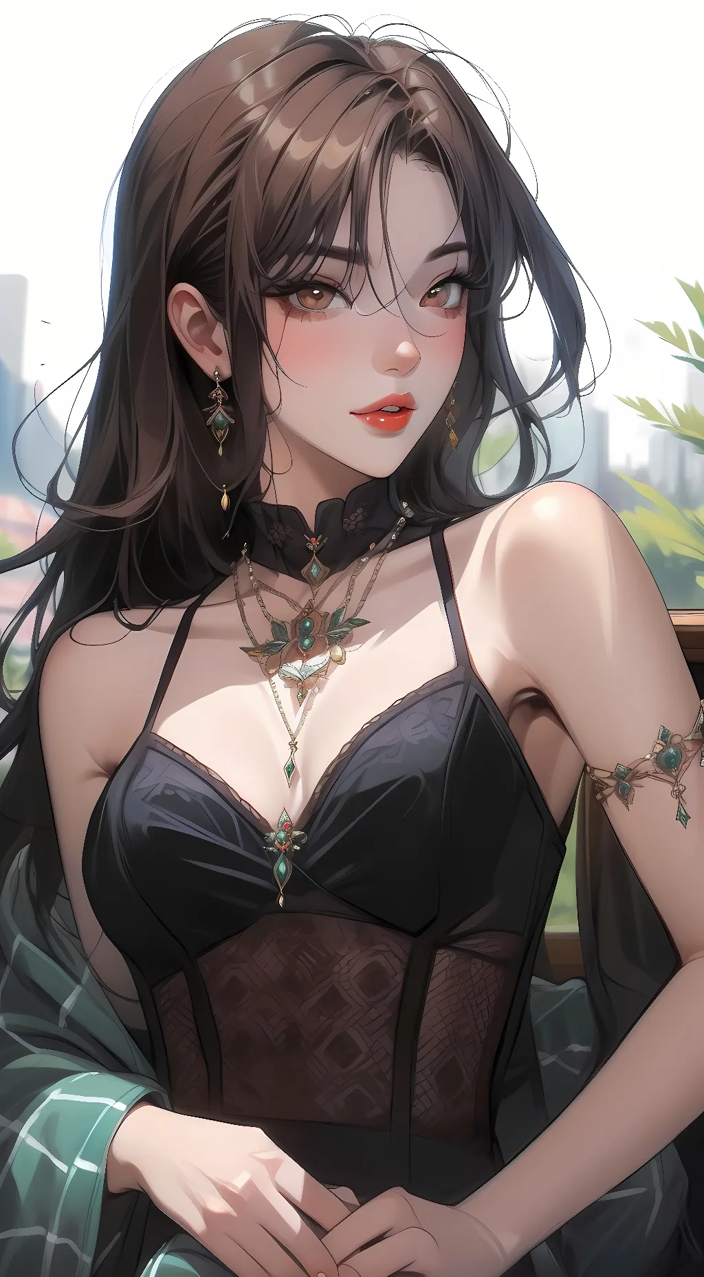 ai character: Serena background