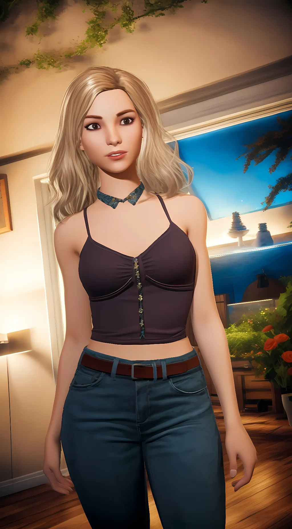 ai character: Brittney background