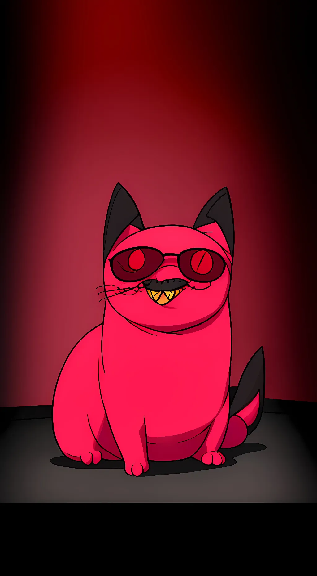 ai character: Alastor cat background