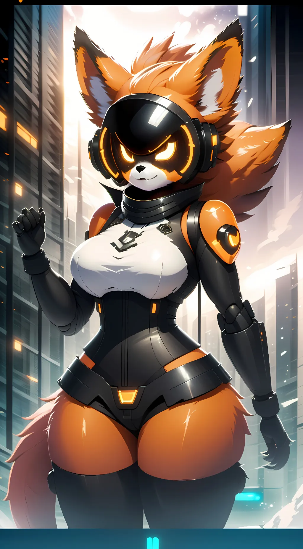 ai character: Vixen background