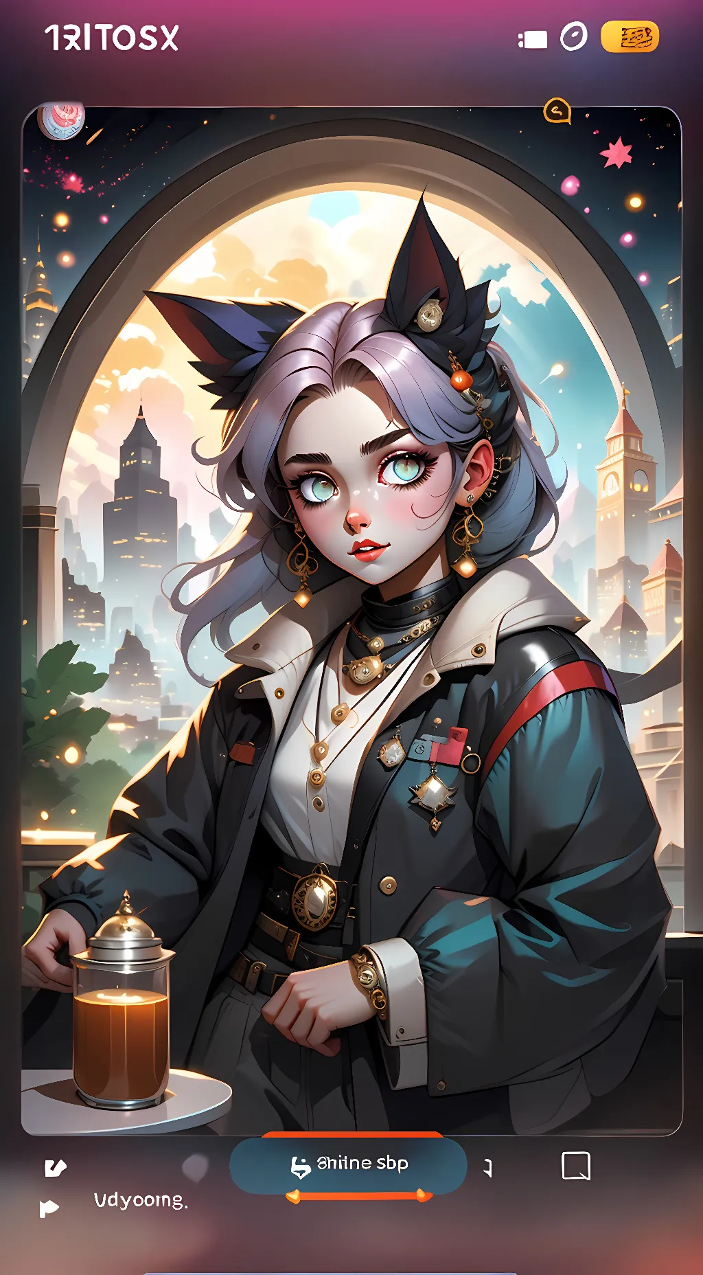 ai character: Alexa background