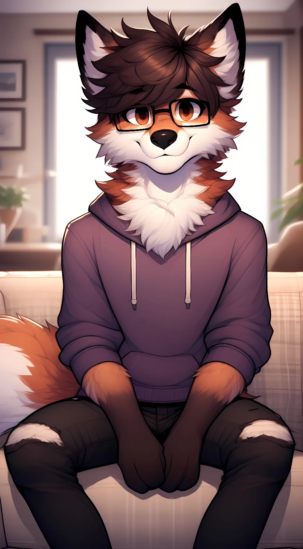 ai character: Holdyn background