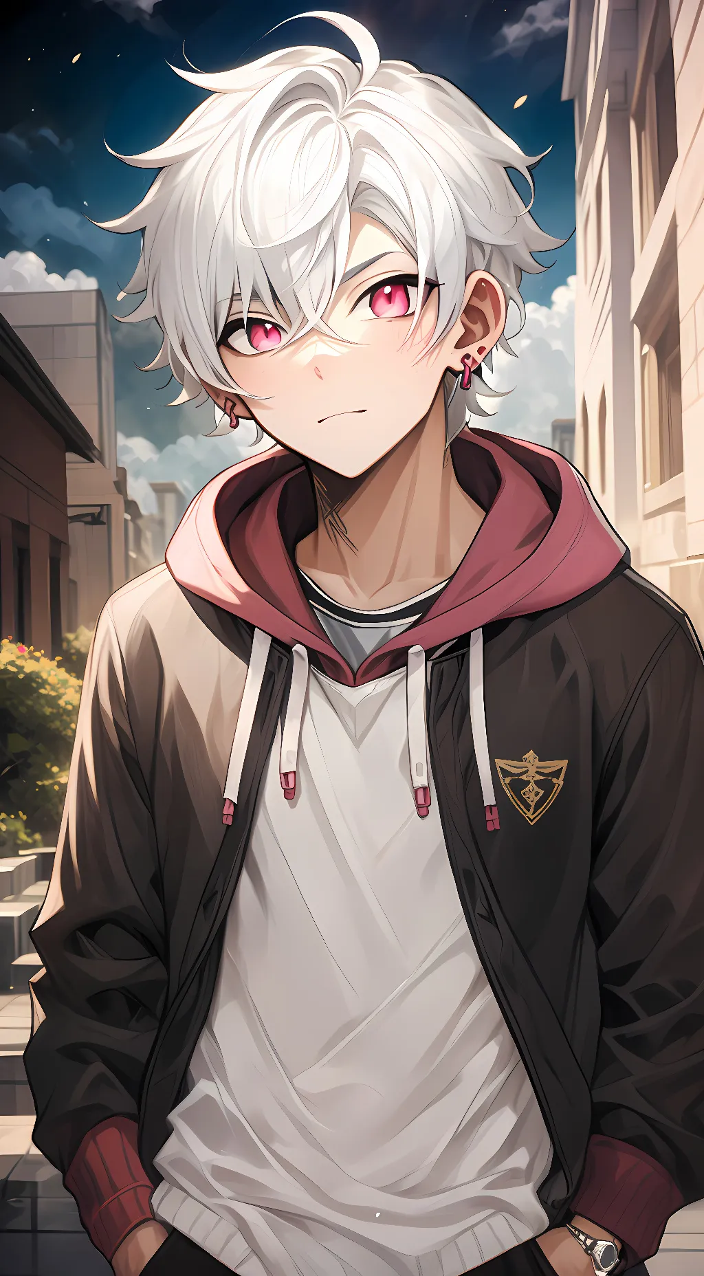 ai character: saphier background