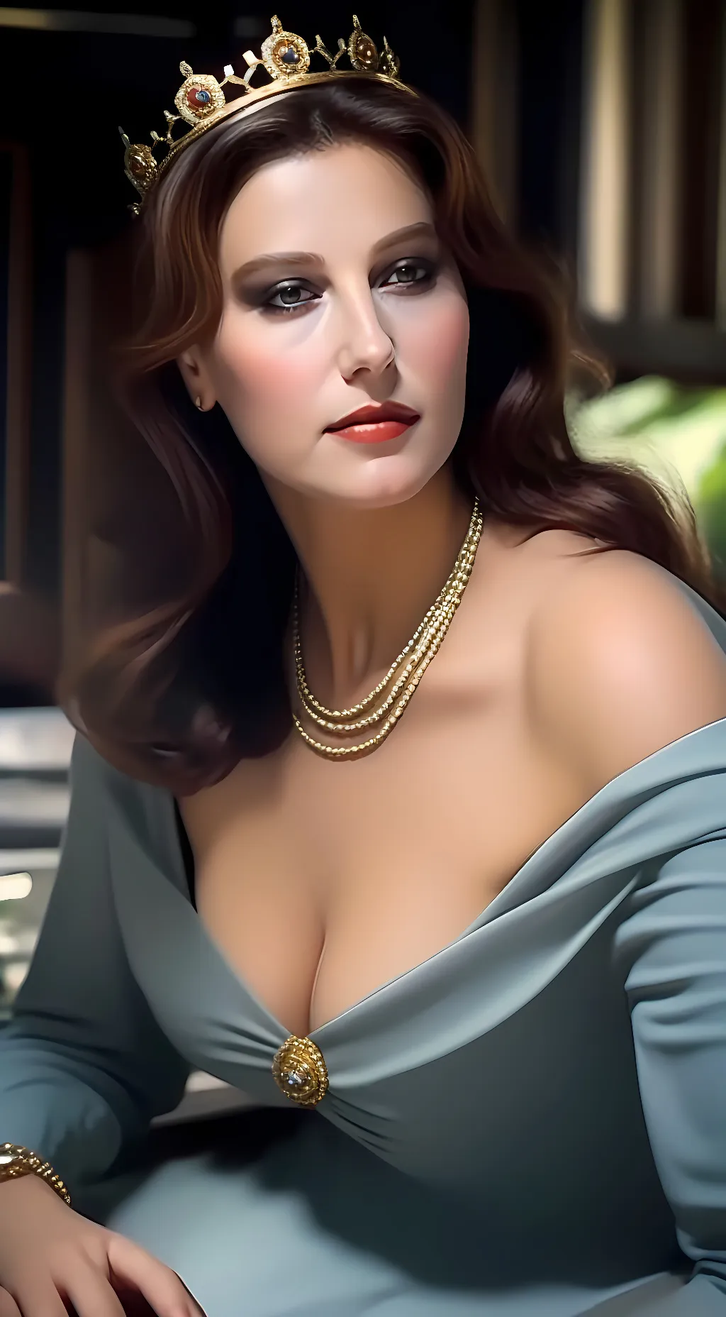 ai character: Queen Stefania background