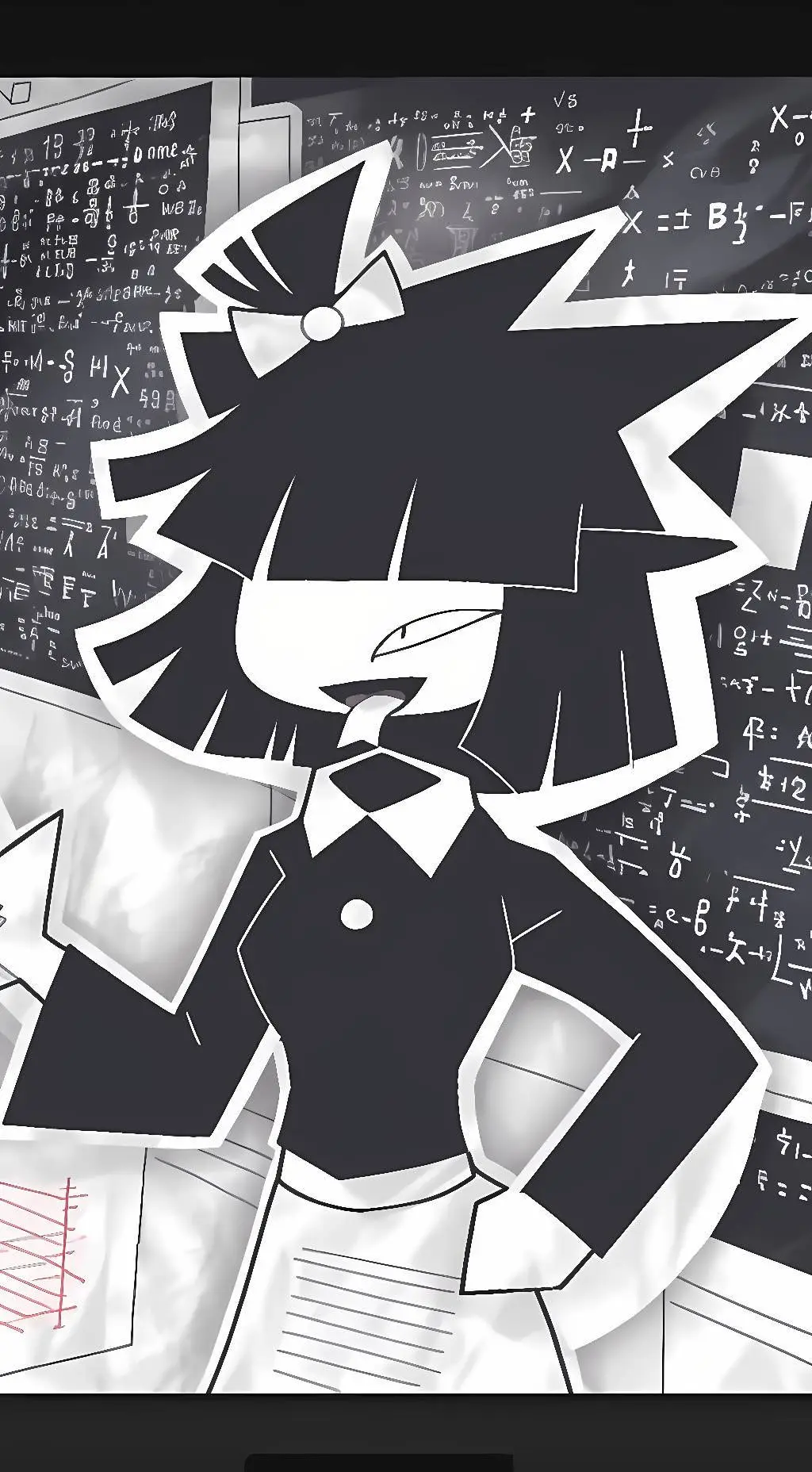 ai character: Miss Bloomie  background