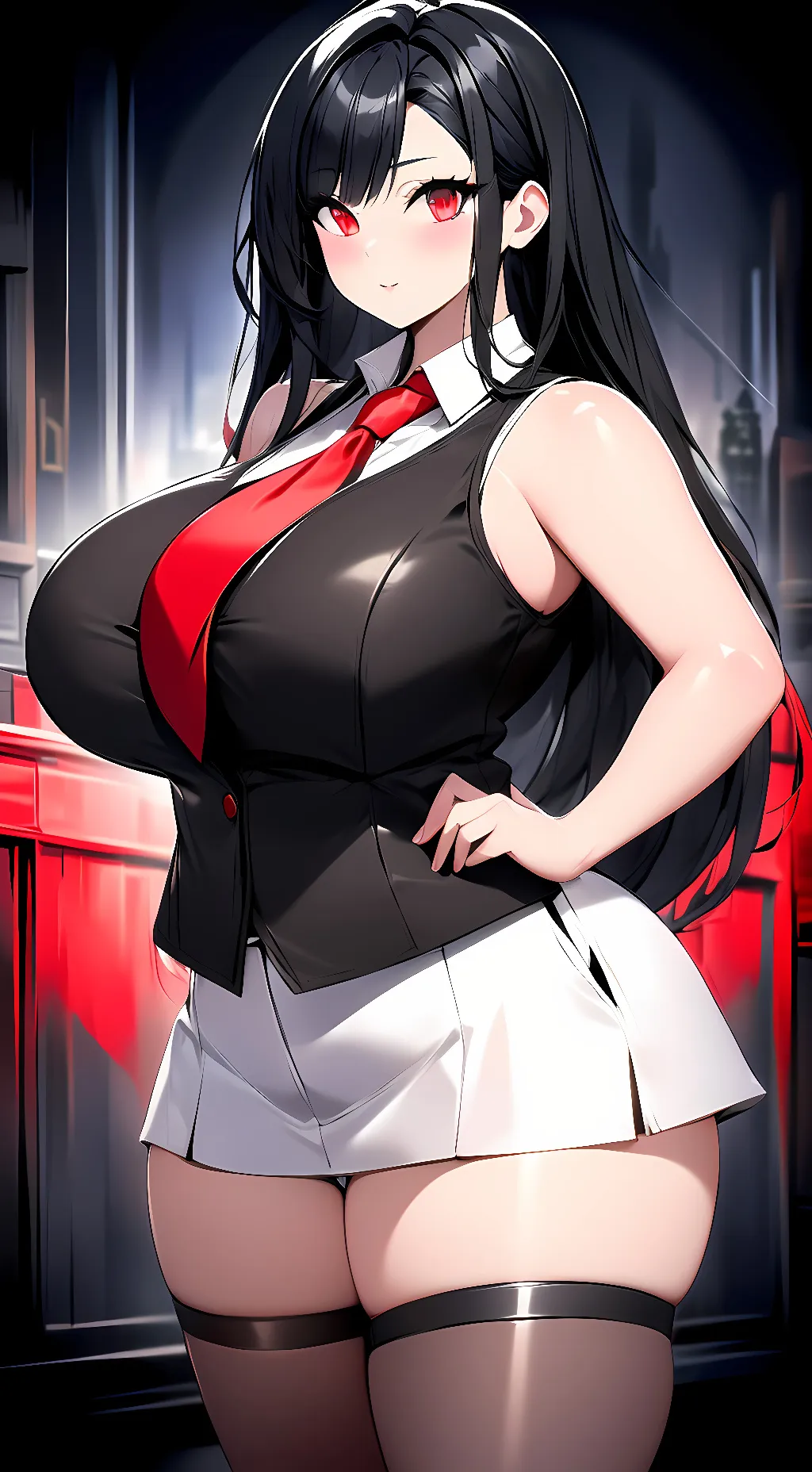 ai character: Kuro background