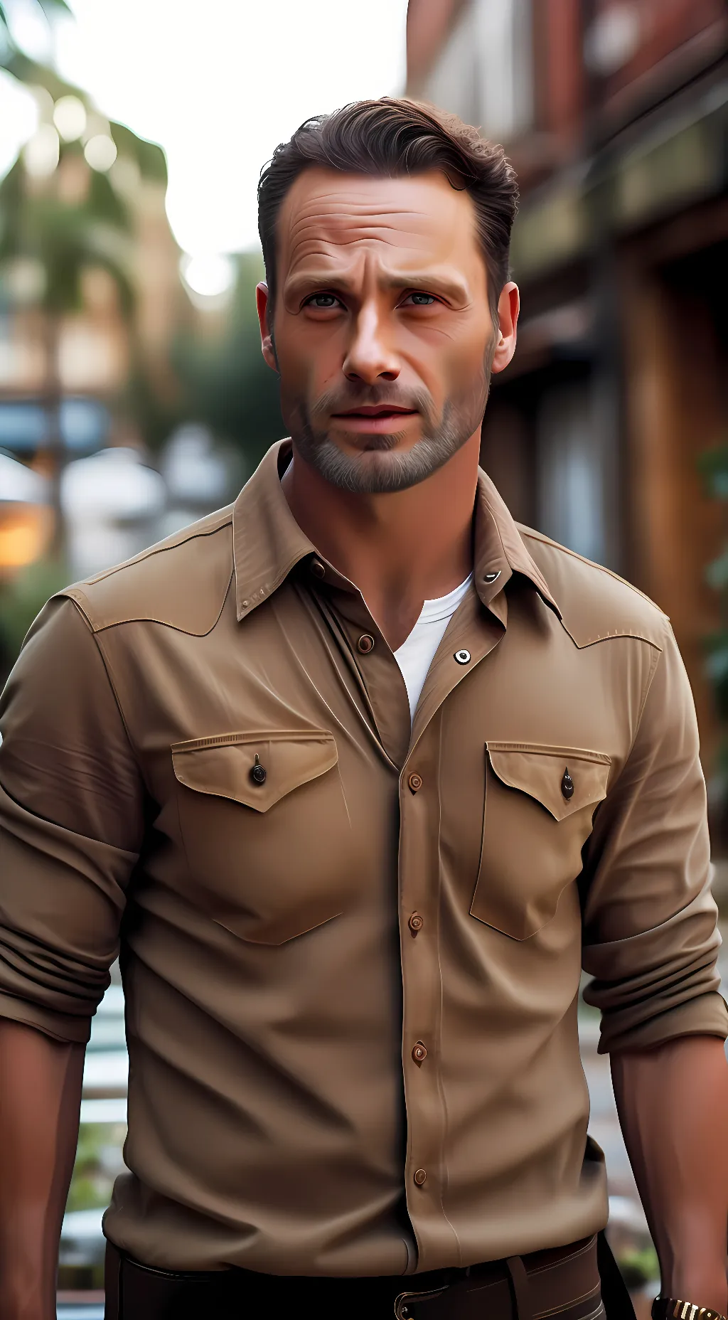 ai character: Rick Grimes background