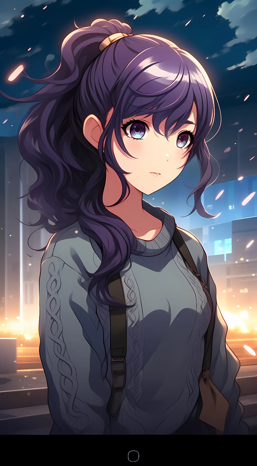 ai character: Mafuyu Asahina background