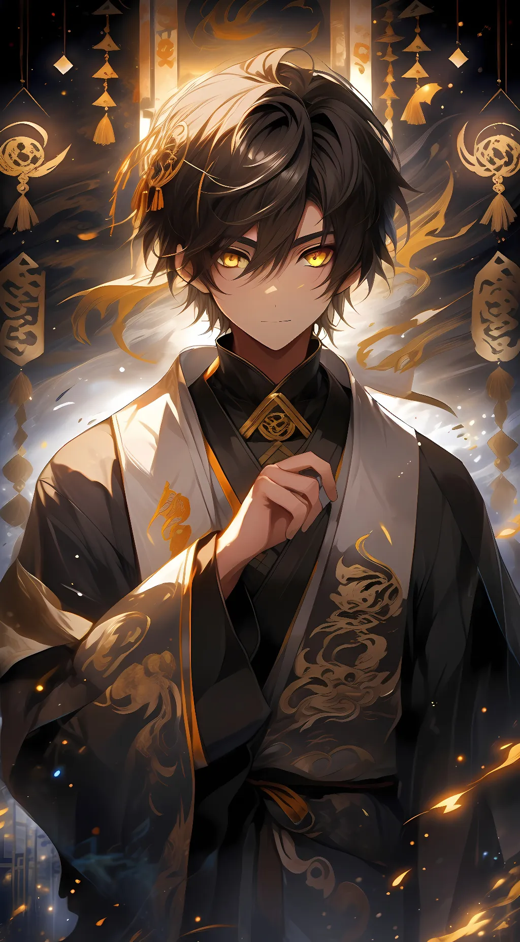 ai character: Yu background