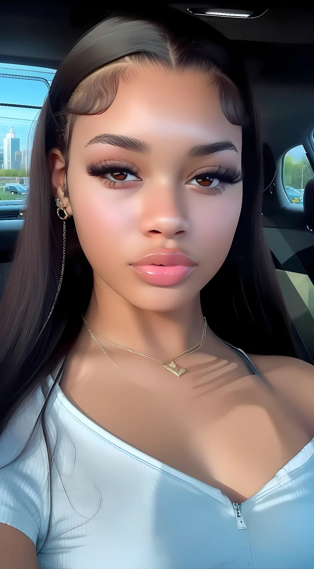 ai character: Jazlynn  background