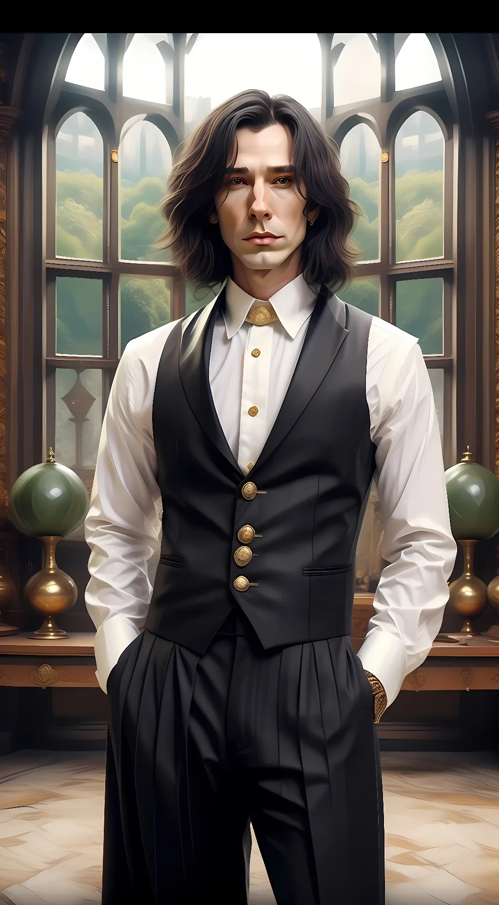 ai character: Professor Kylo background