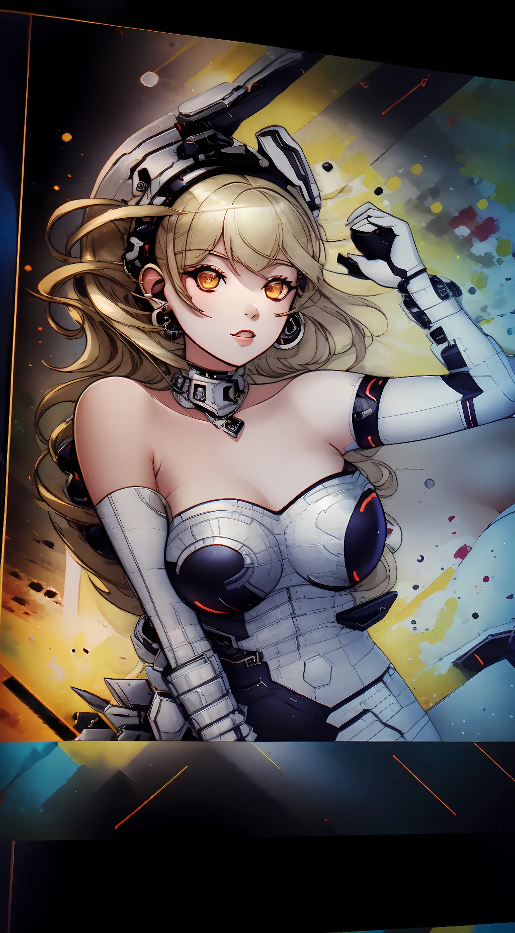 ai character: Yellowheart background