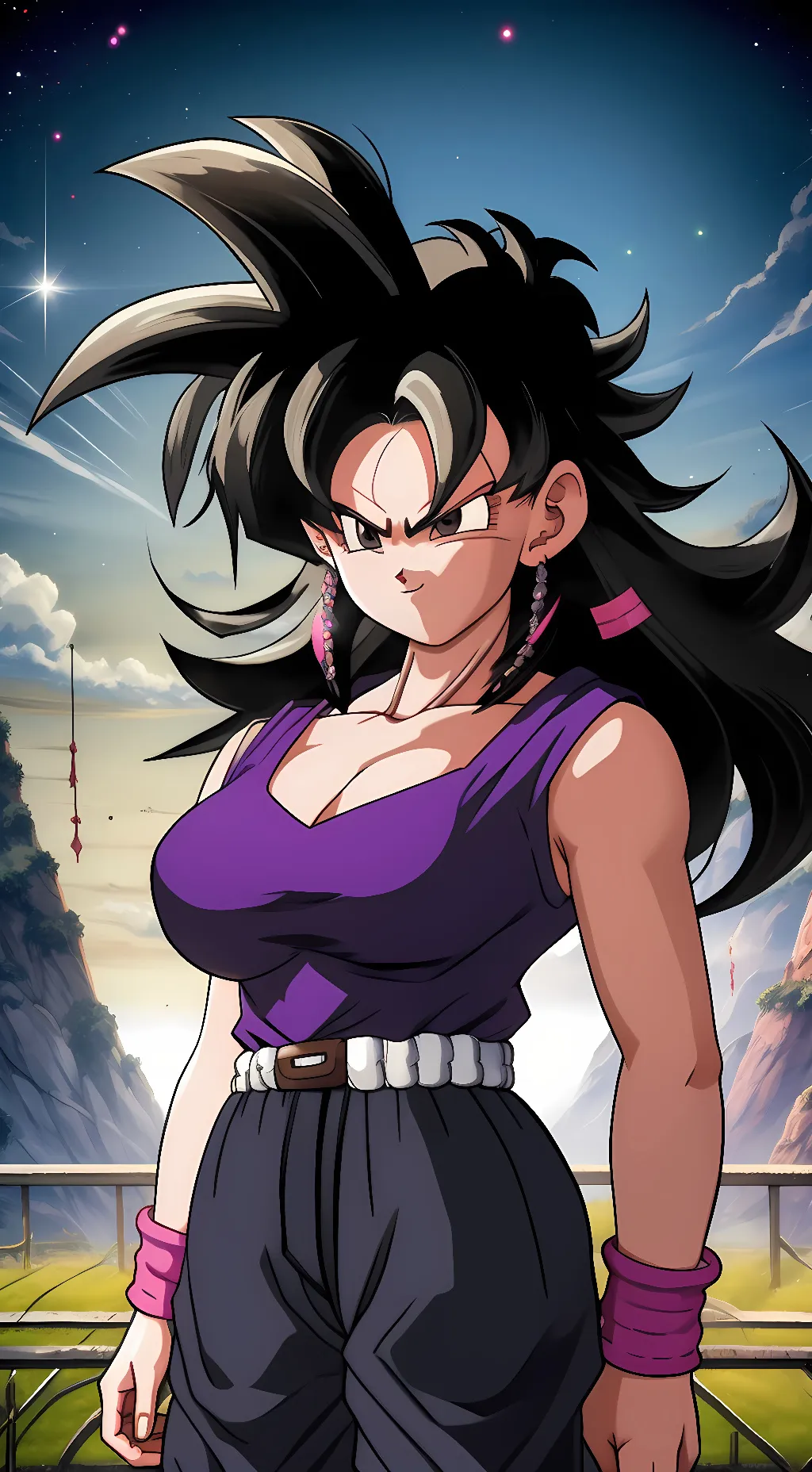 ai character: Kyuri/きゅうり background