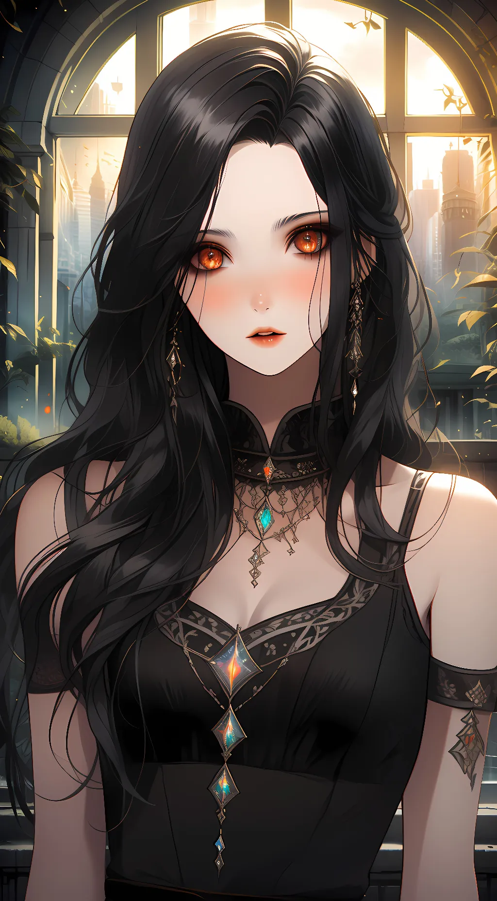 ai character: SCP - Hush background