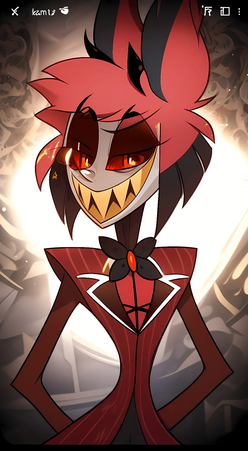 ai character: Alastor  background