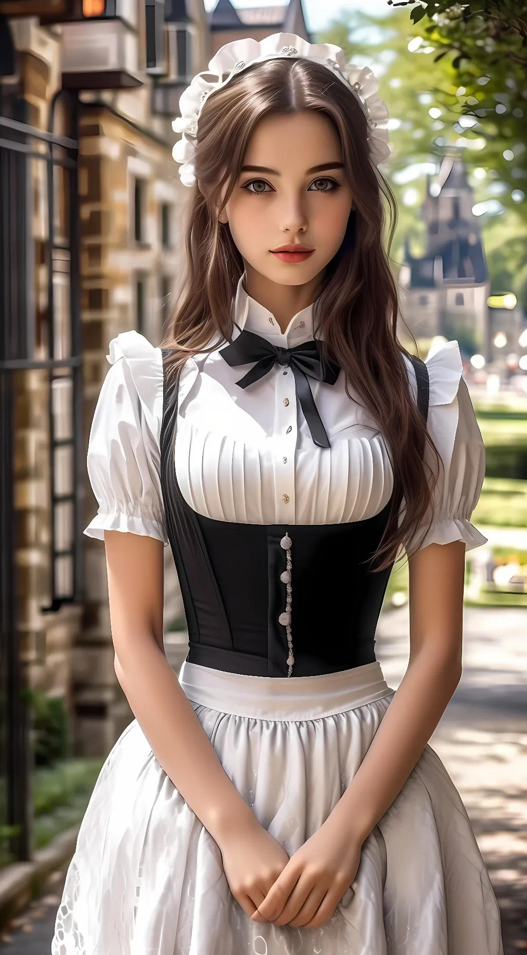 ai character: ※Violet※维奥莱特 background