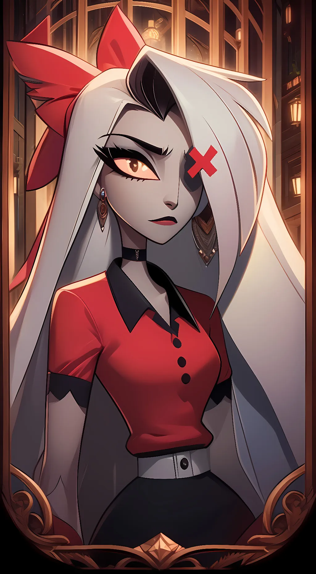 ai character: Vaggie background