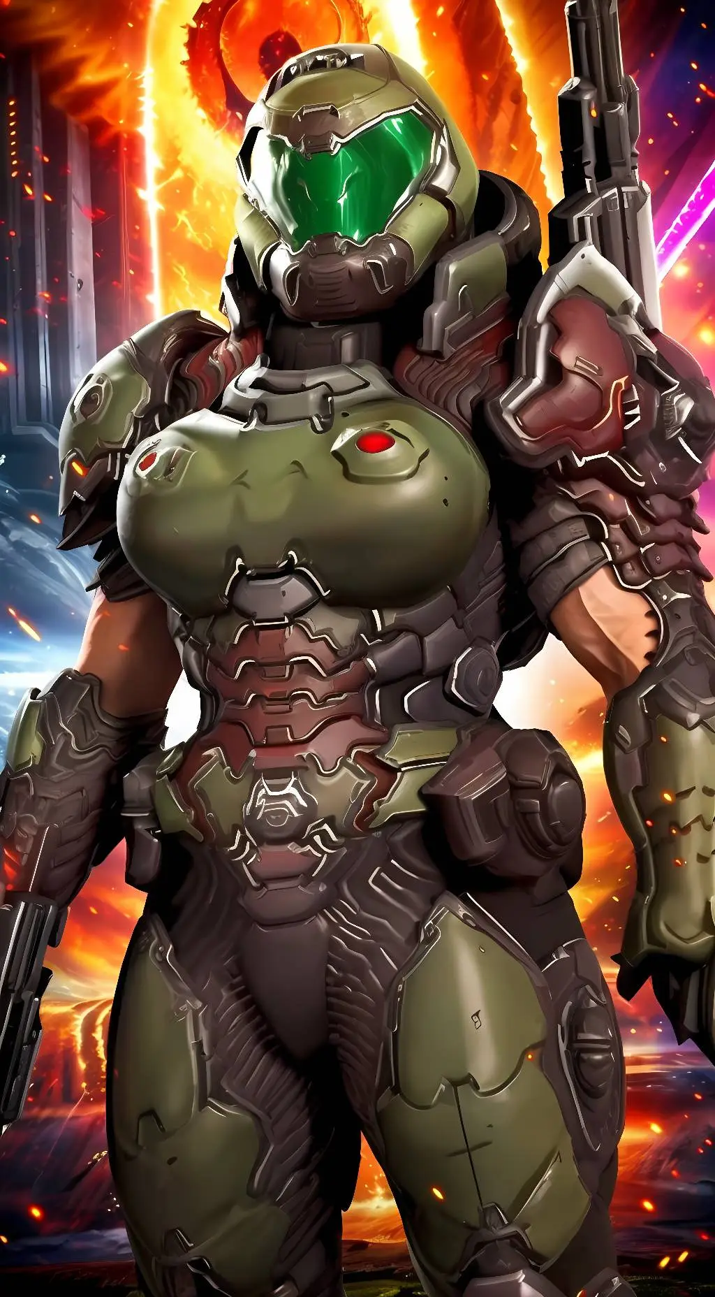 Talkie AI - Chat with doom girl