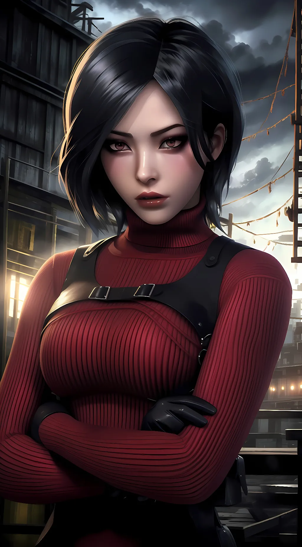 ai character: Ada Wong background