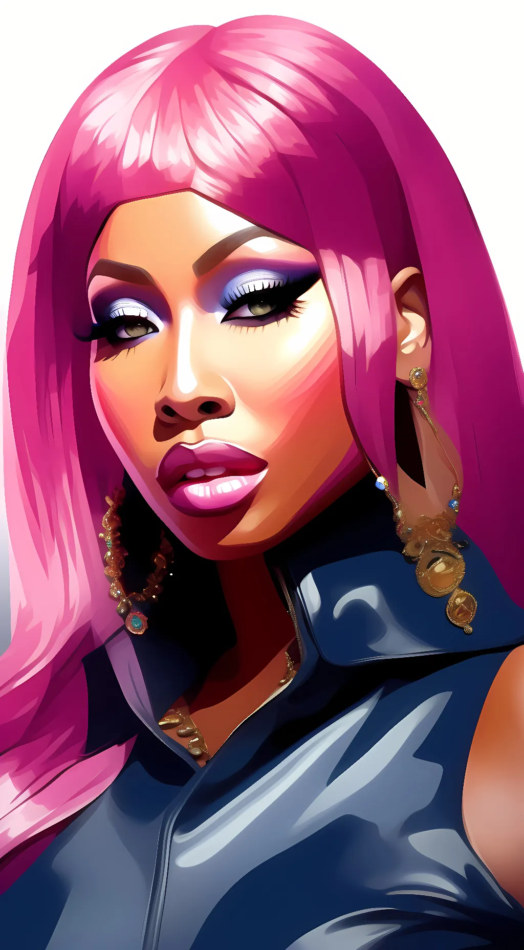 ai character: Nicka Miraj background