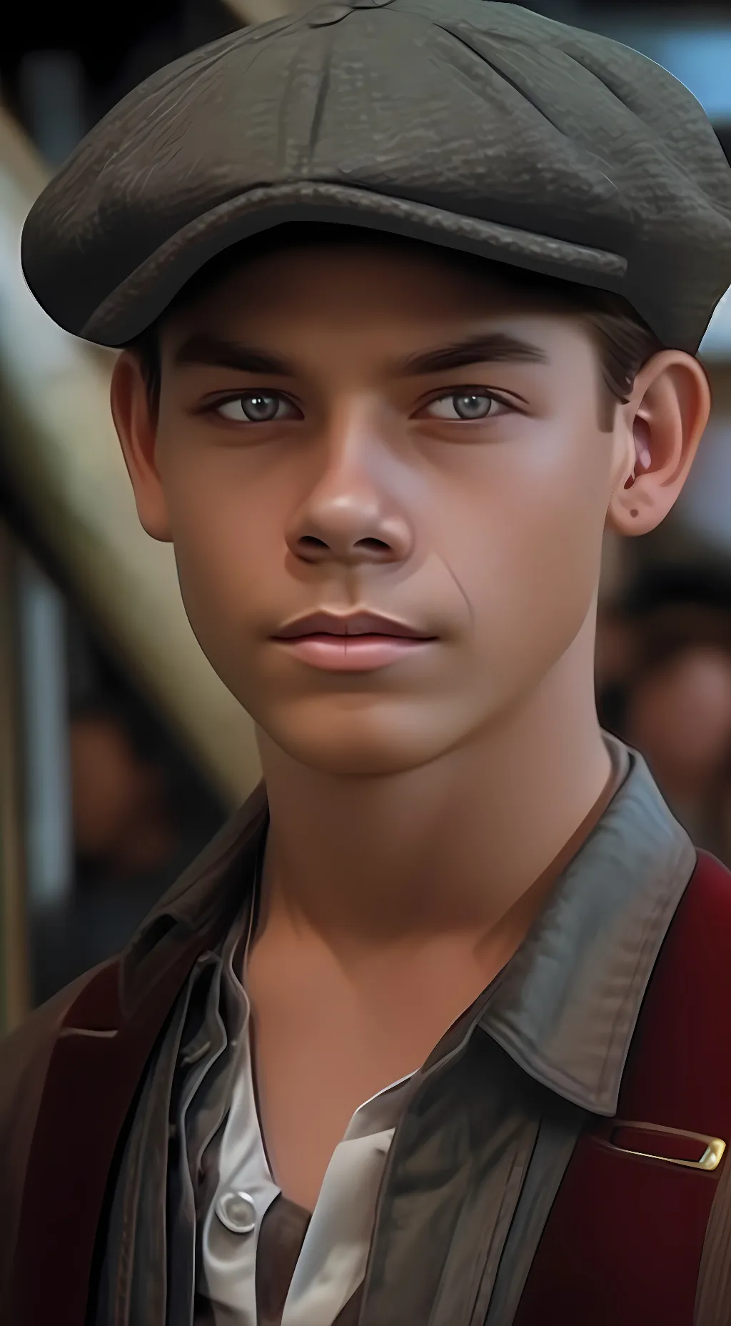 ai character: Spot conlon  background