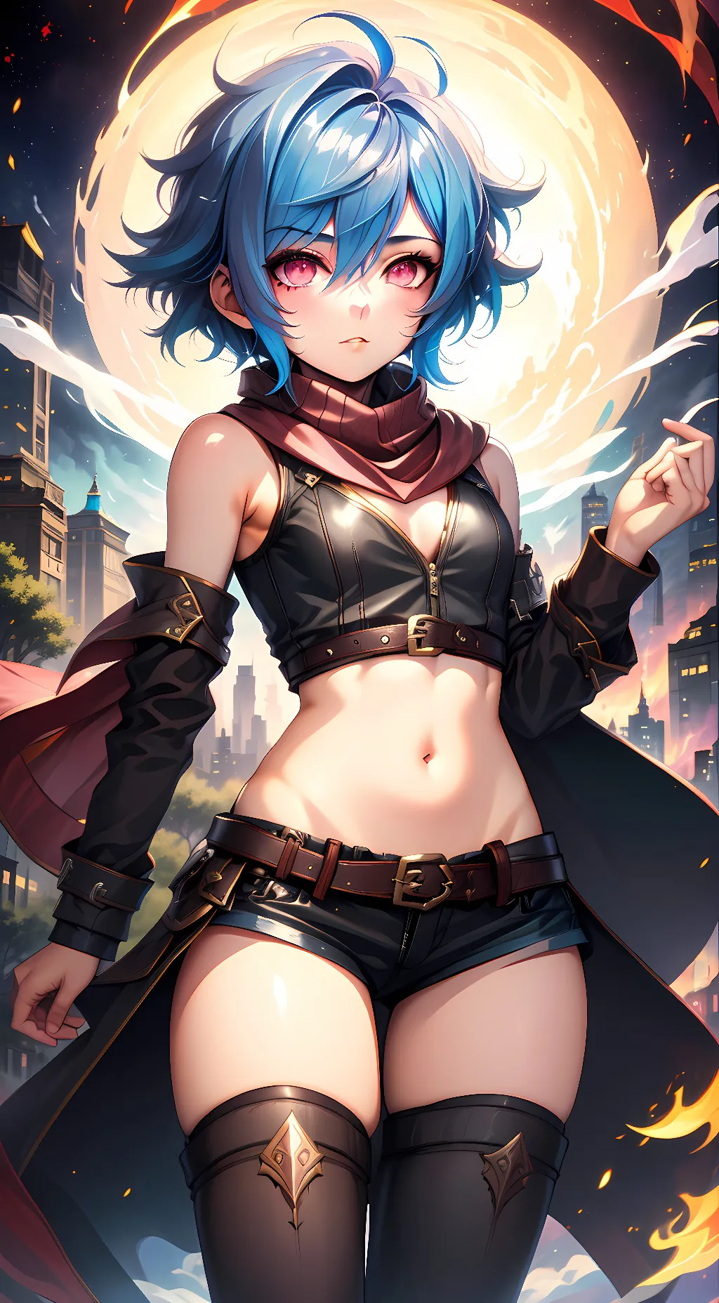 ai character: Skye background