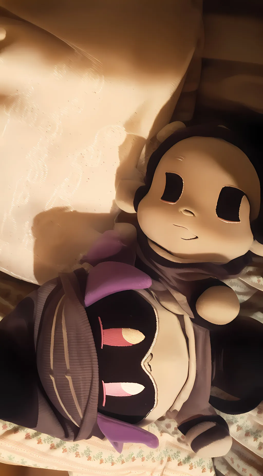 ai character: Uzi Plush V2 background