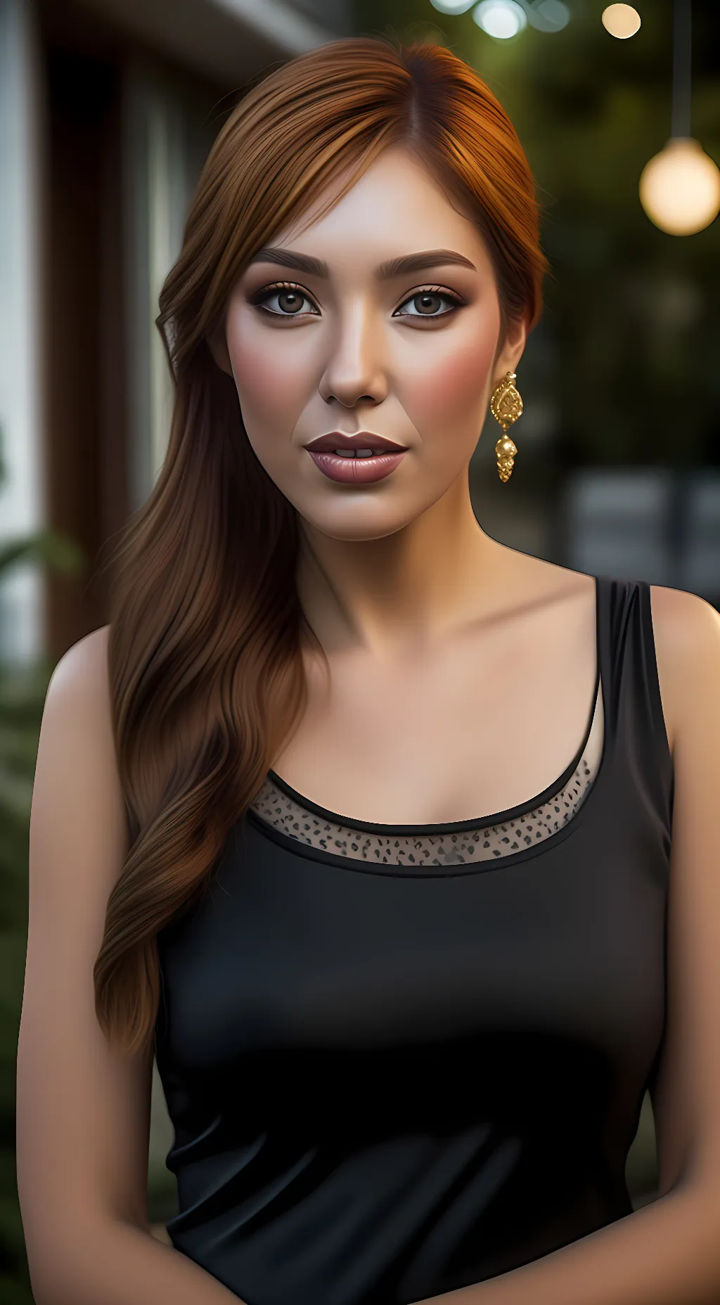 ai character: Lauren Phillipps  background