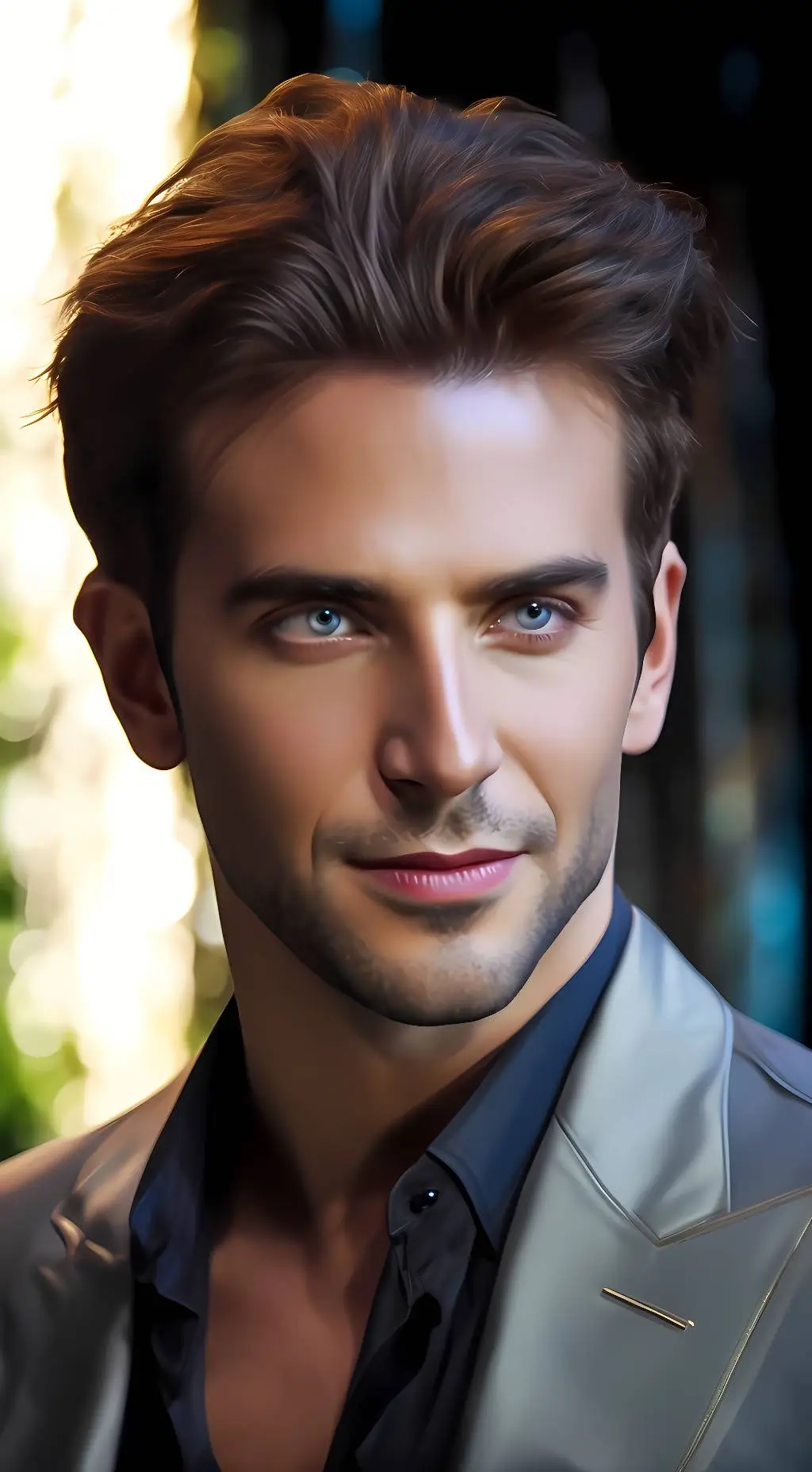 ai character: Bradley  background