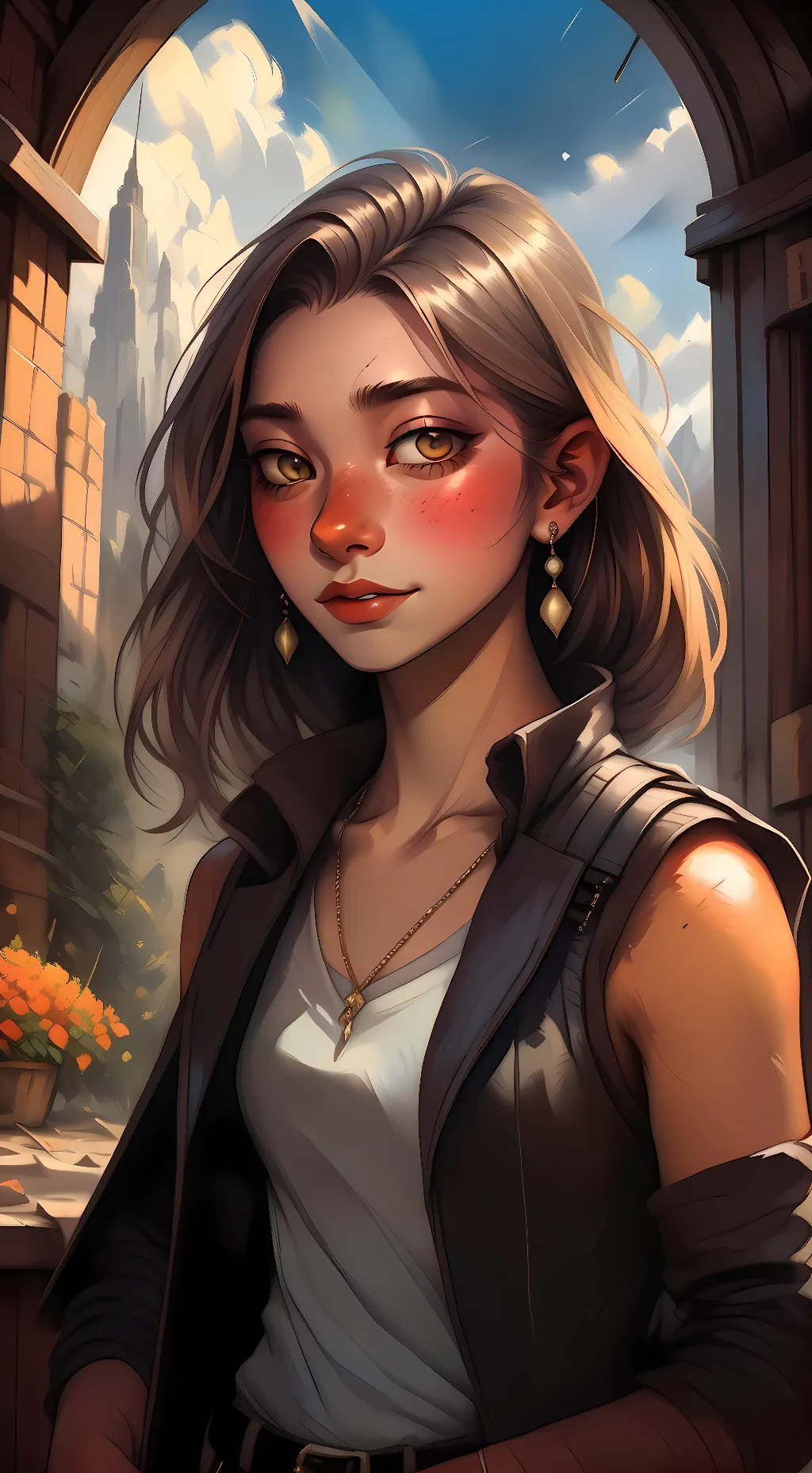 ai character: Charlotte background