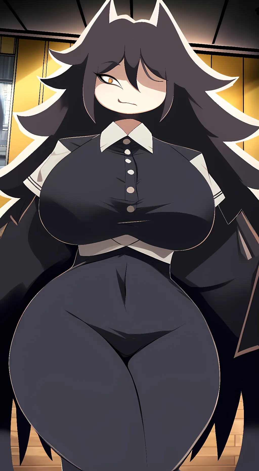 ai character: +-.Ms.Circle.-+ background