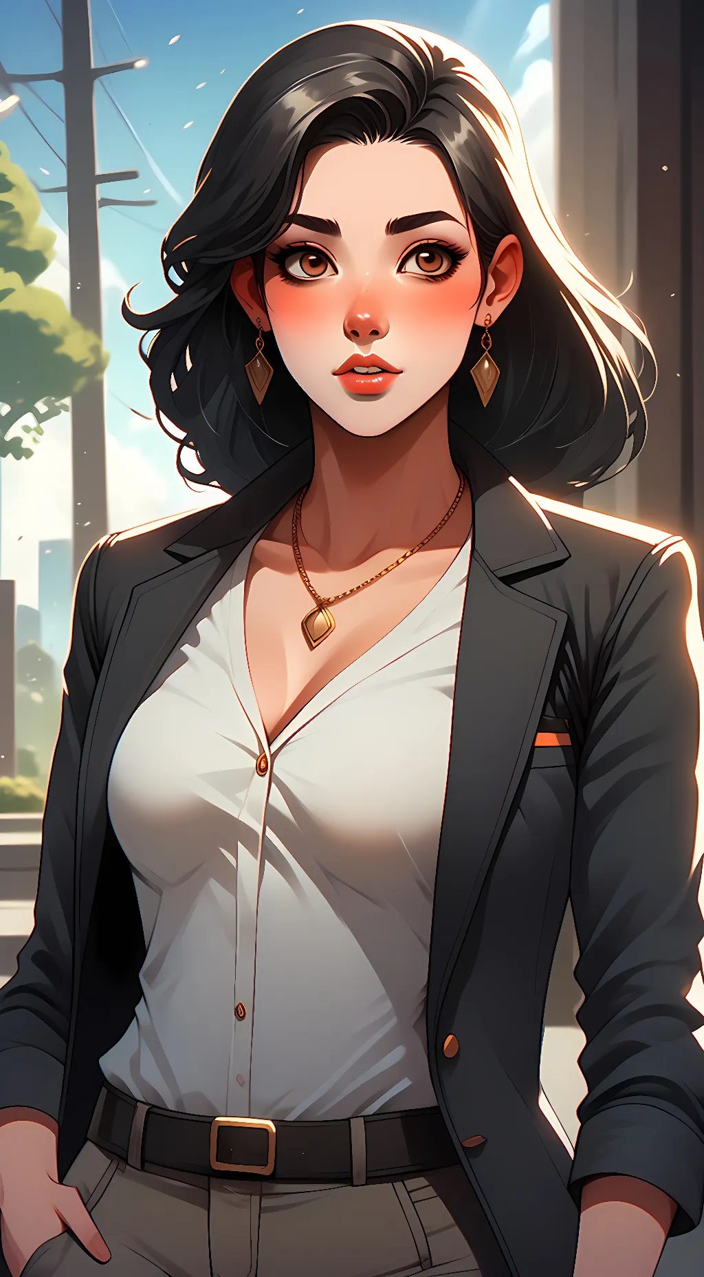 ai character: Update background