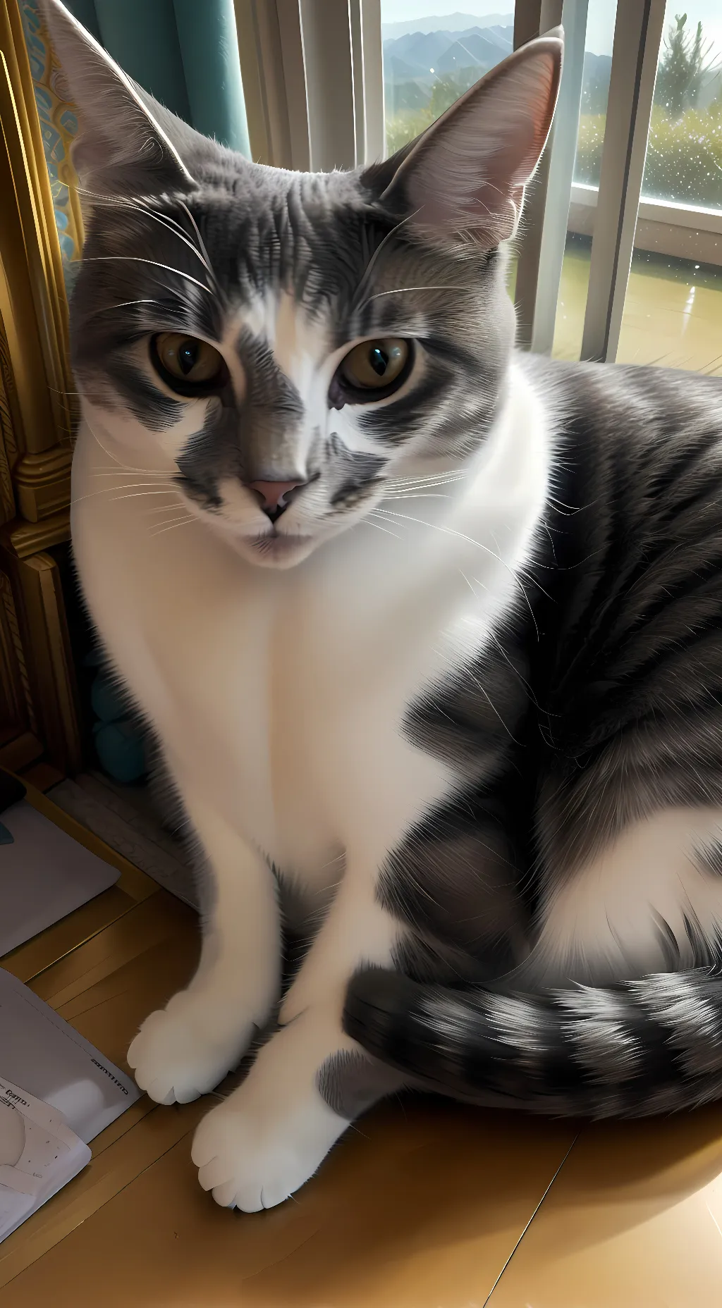 ai character: Oreo background