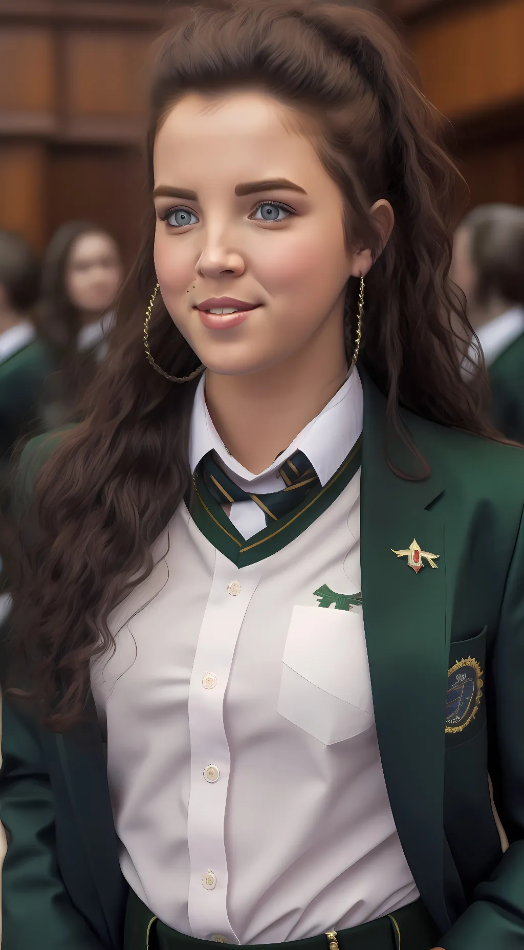 ai character: Michelle Mallon background