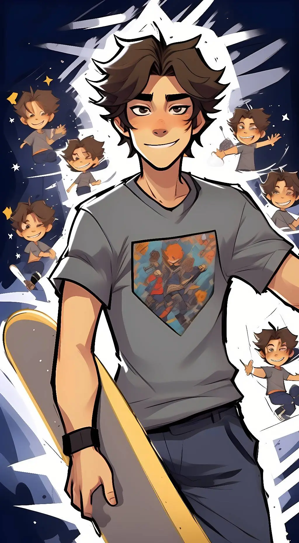 ai character: ★Teen Mike★ background