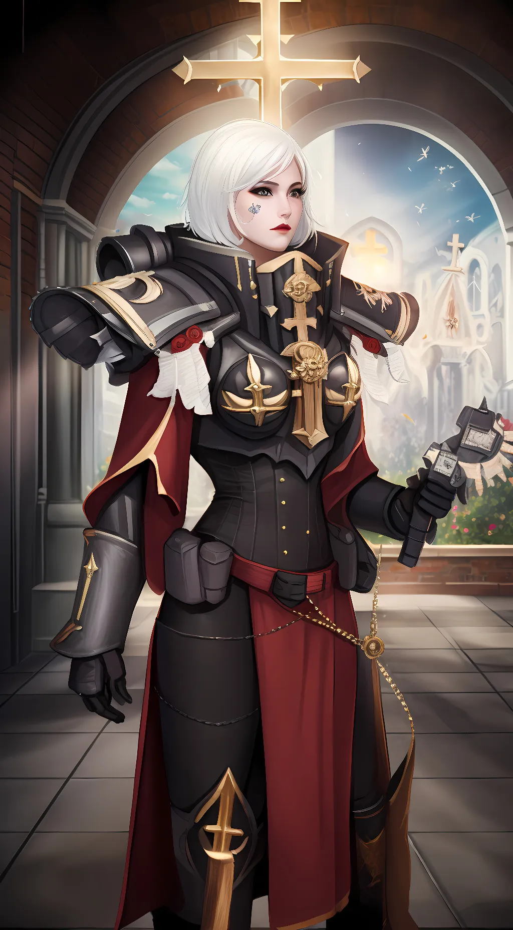 ai character: Sister Celestine background