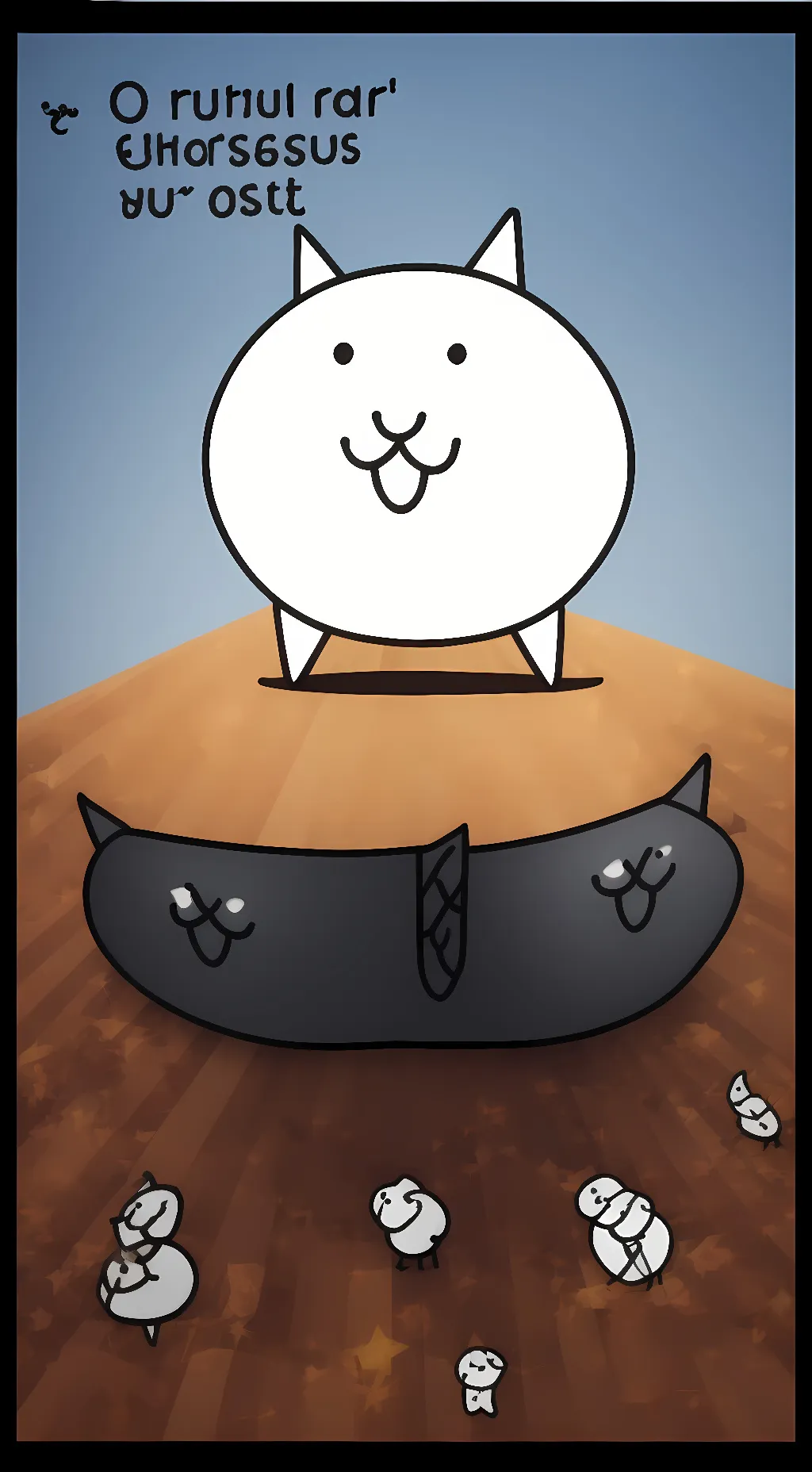 ai character: the battle cats! background