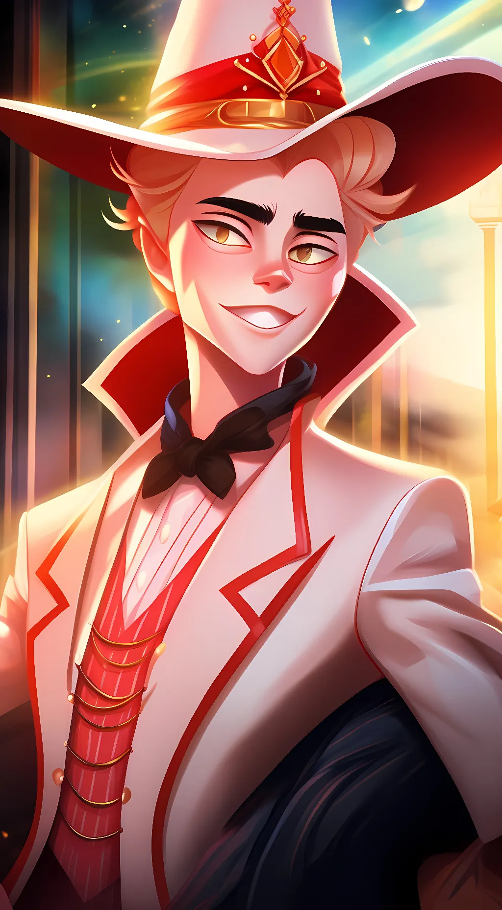 ai character: Lucifer background