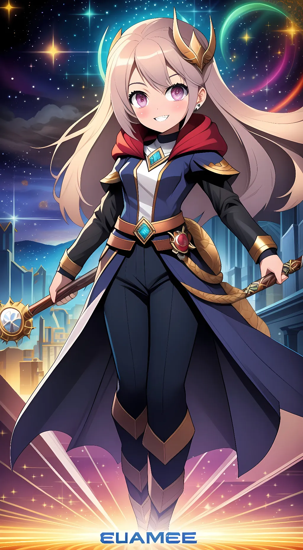 ai character: Kimoragacha  background