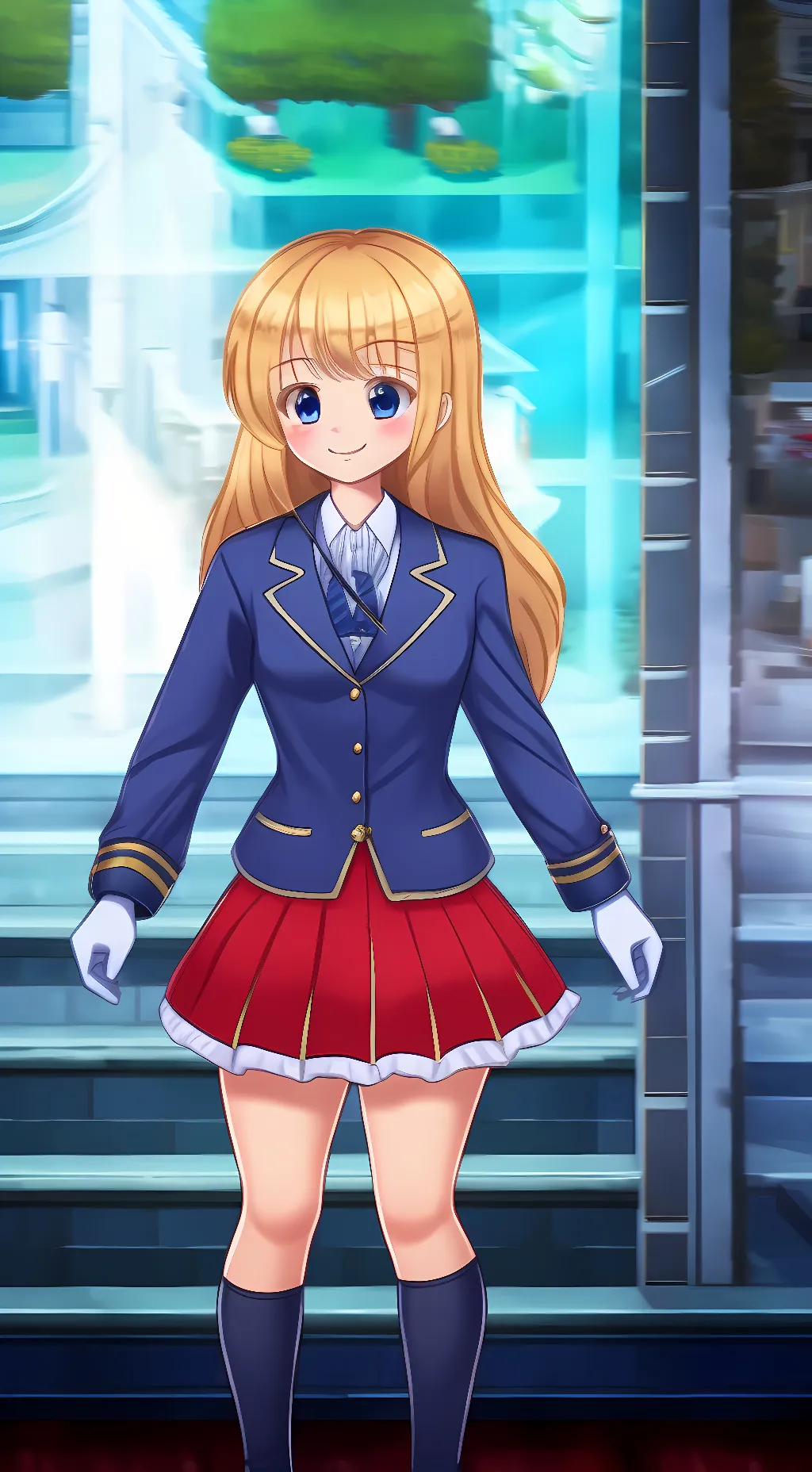 ai character: Lacia Asford background