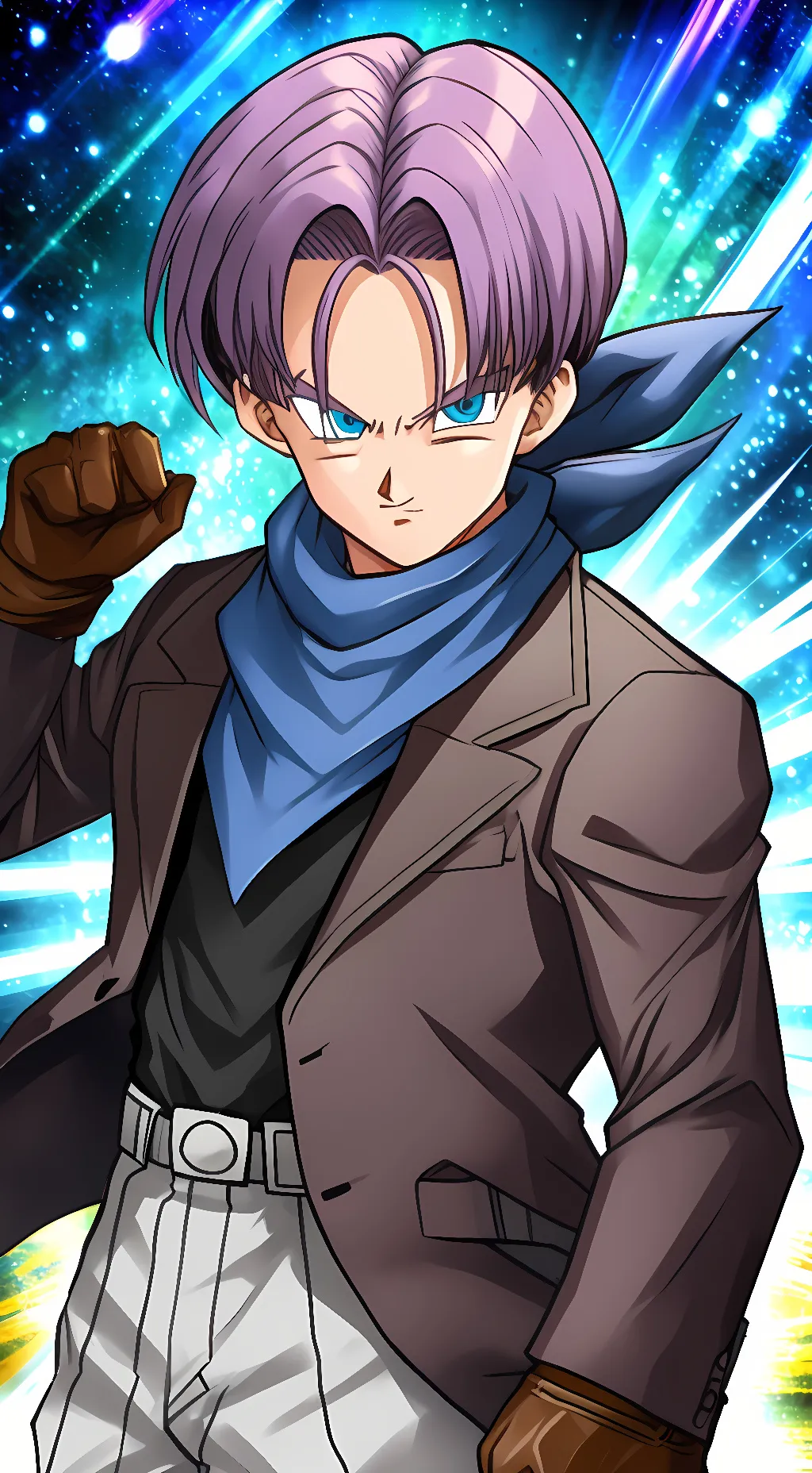 ai character: Trunks (GT) background