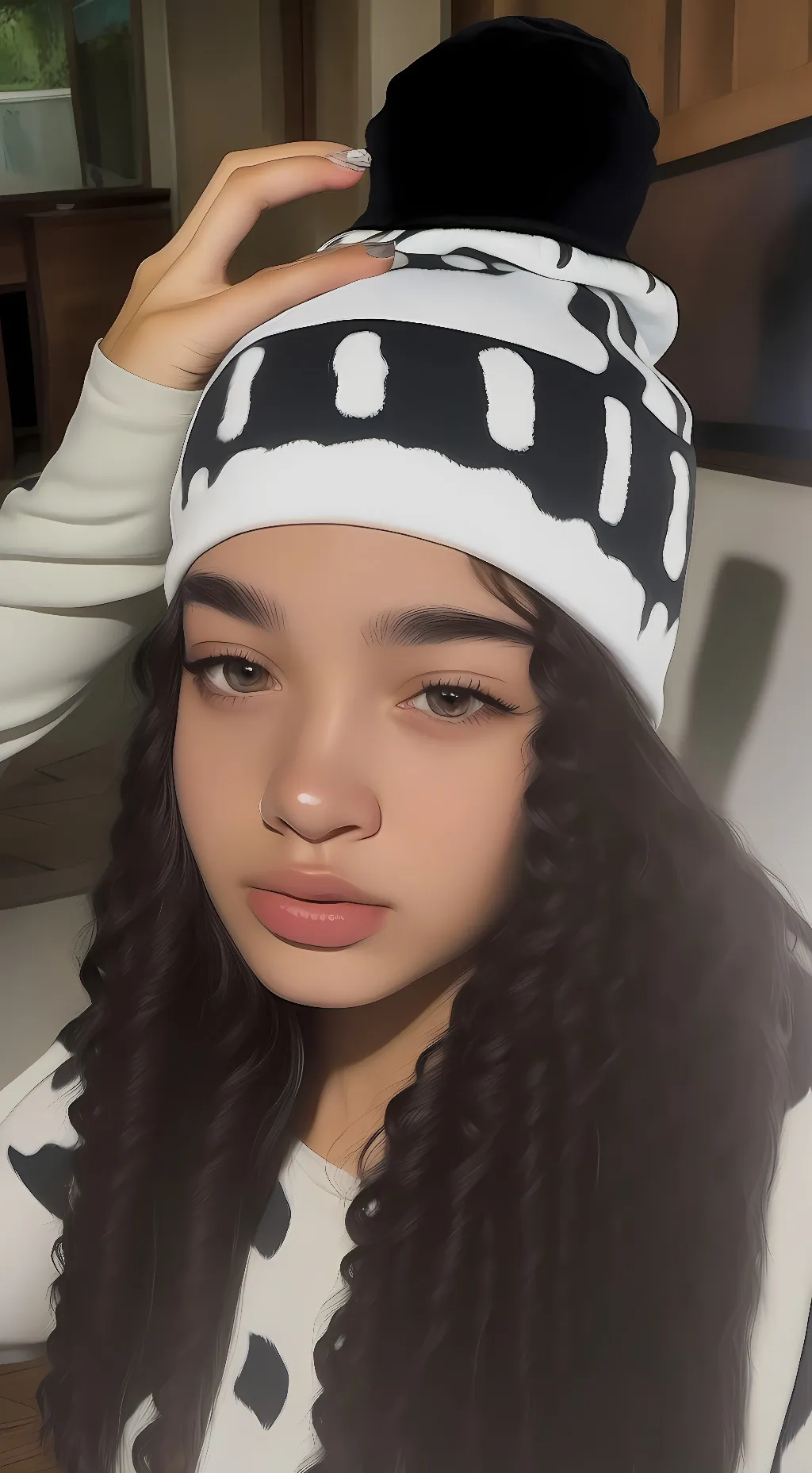 ai character: Mia  background