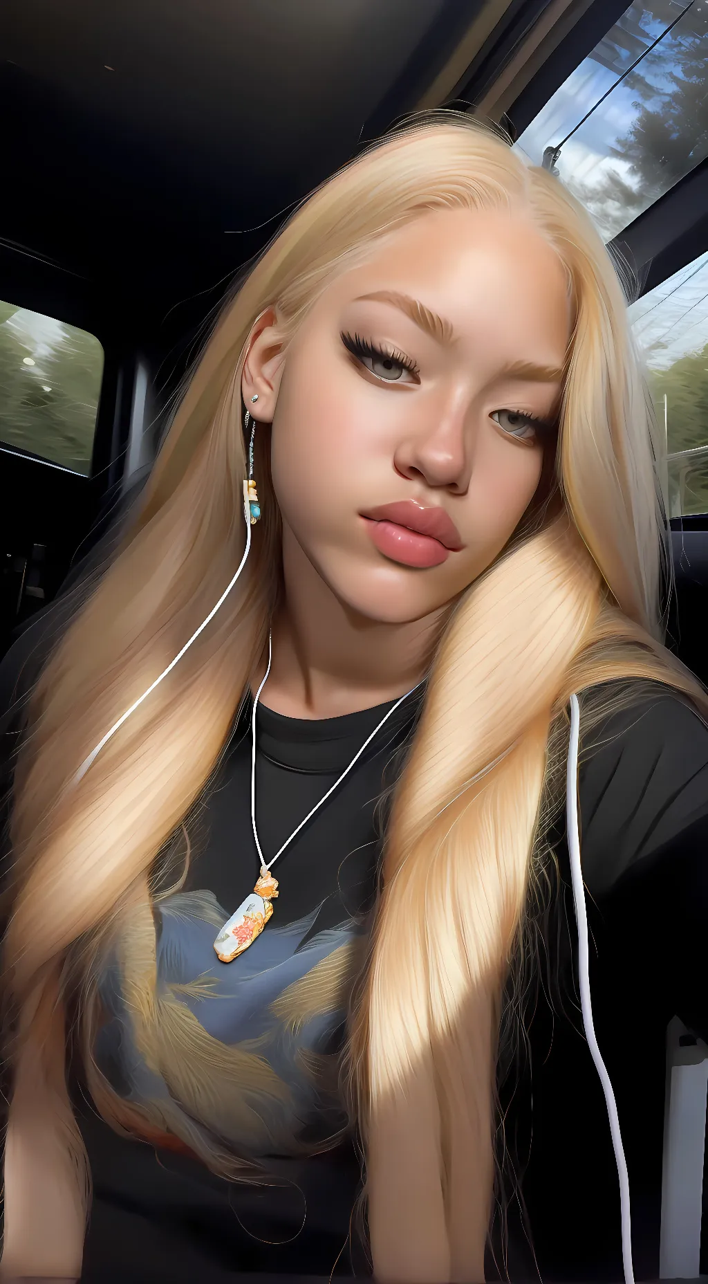 ai character: Melanie  background