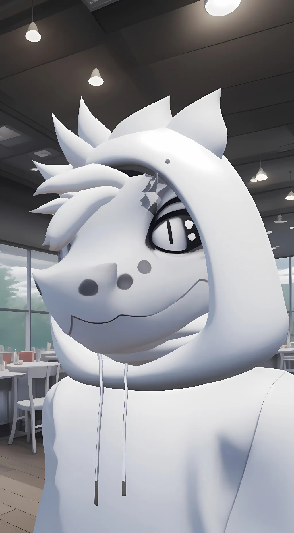 ai character: Vanilla background