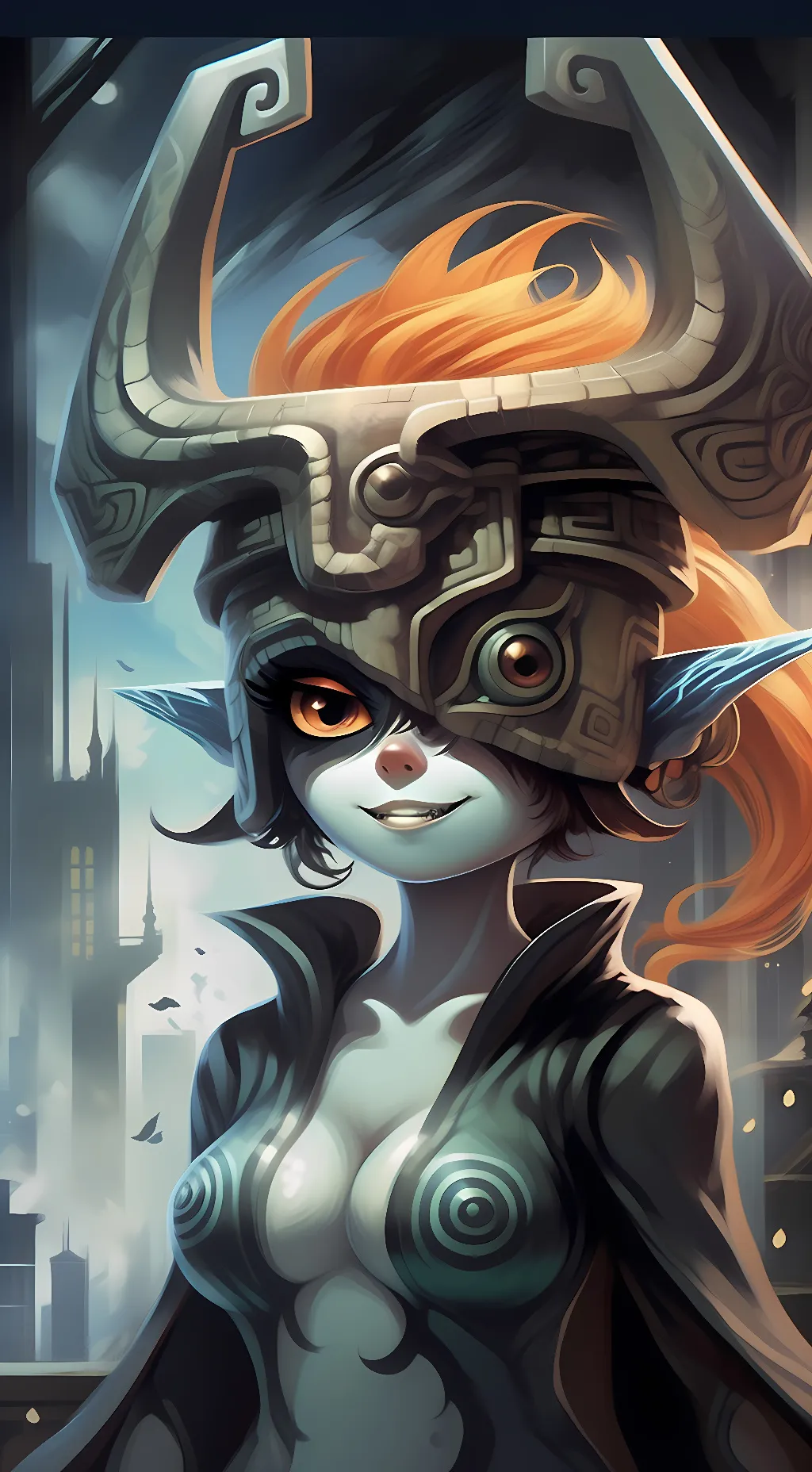 ai character: Midna background