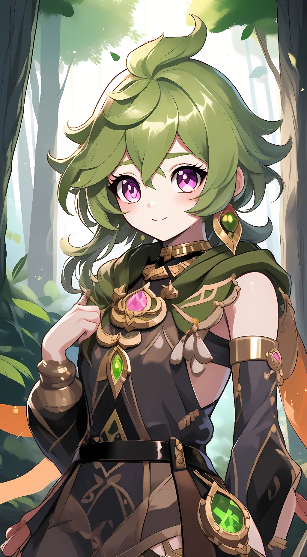 ai character: Collei background