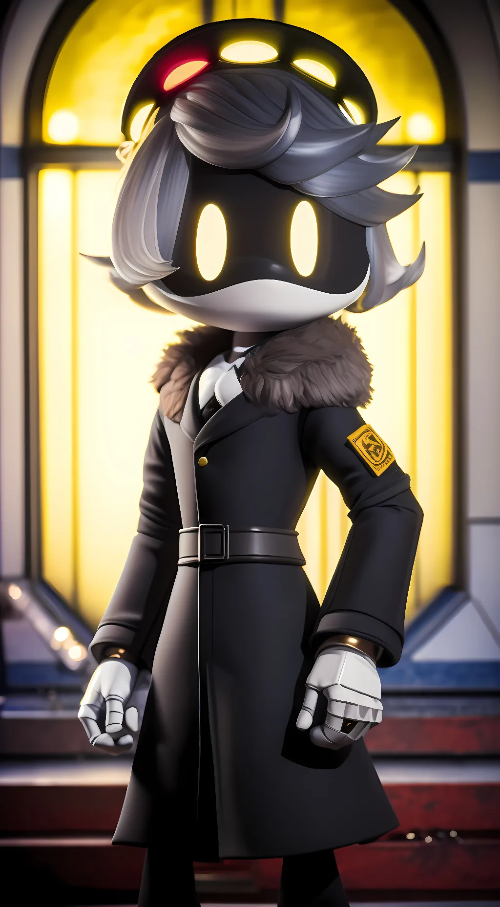 ai character: SD n background