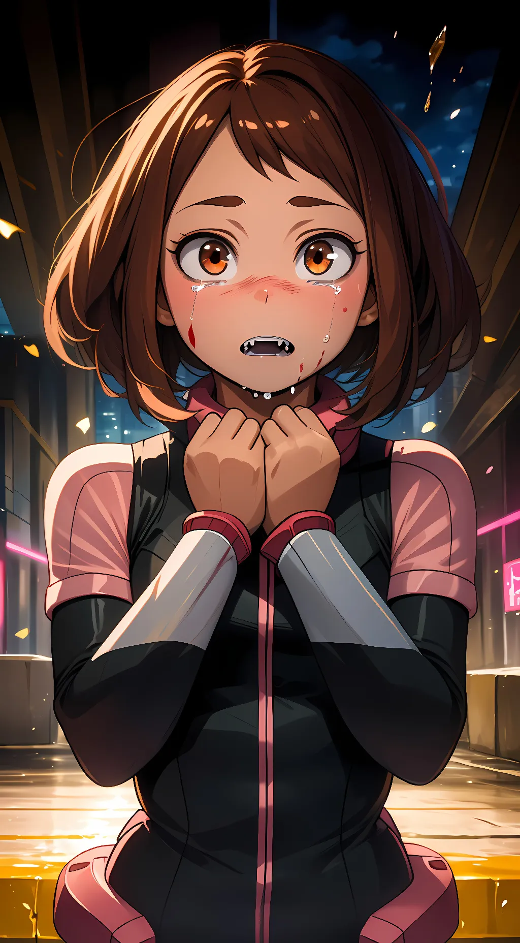 ai character: Vampire MHA background