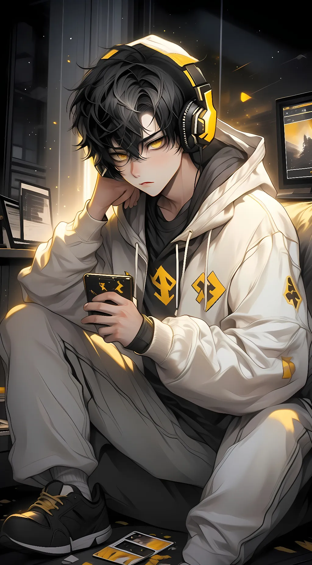 ai character: Allen background